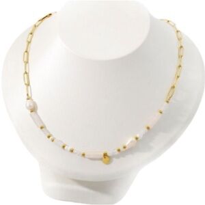 White Stone necklace